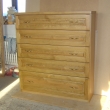 masivn� �upl�kov� komoda s borovice mo�eno ADLER polyuretanov� lak ADLER