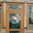 Prosklen� dve�e s nad sv�tl�kem barva ADLER